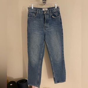 Reformation high rise jeans